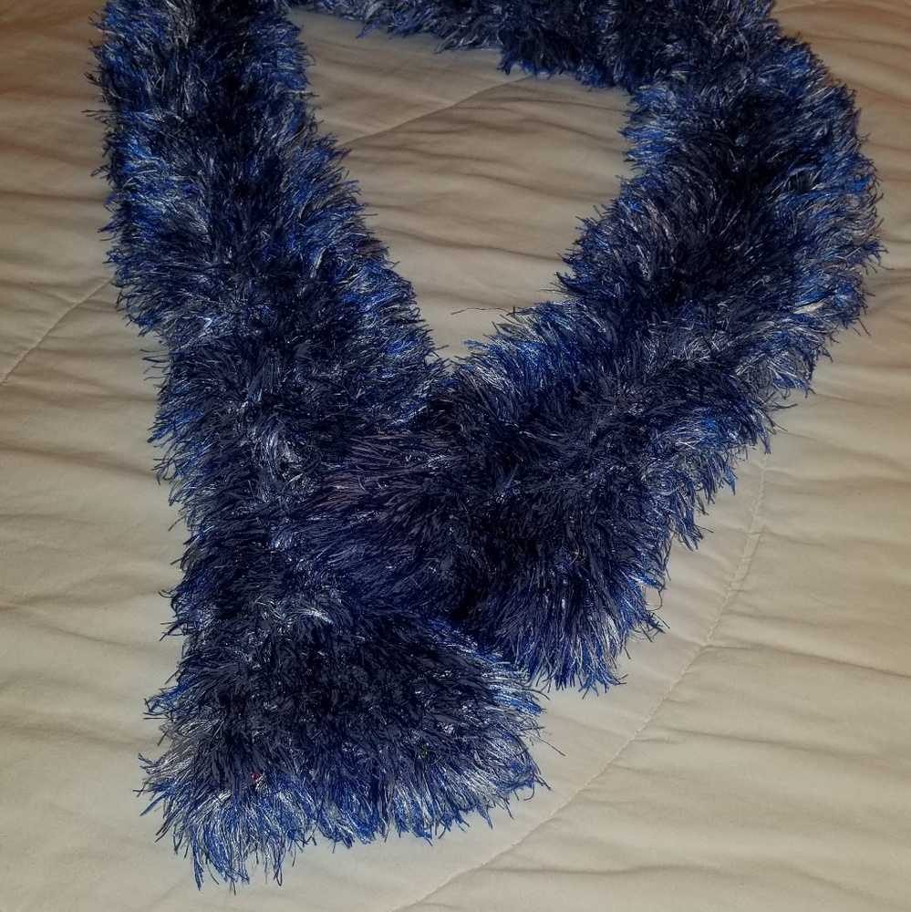 Blue Scarf - Picture 2 of 2